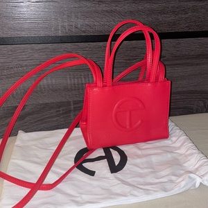 Mini Red Telfar Bag